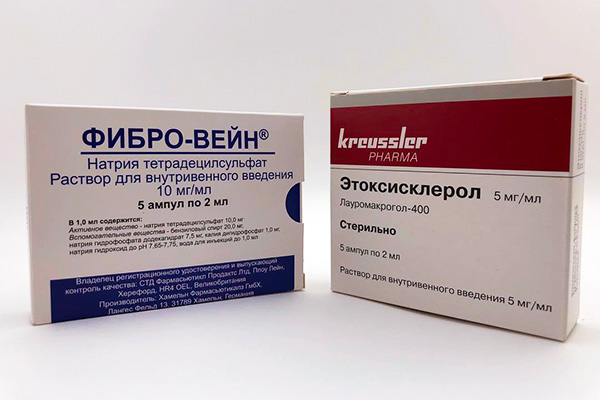Склеротерапия (микросклеротерапия)