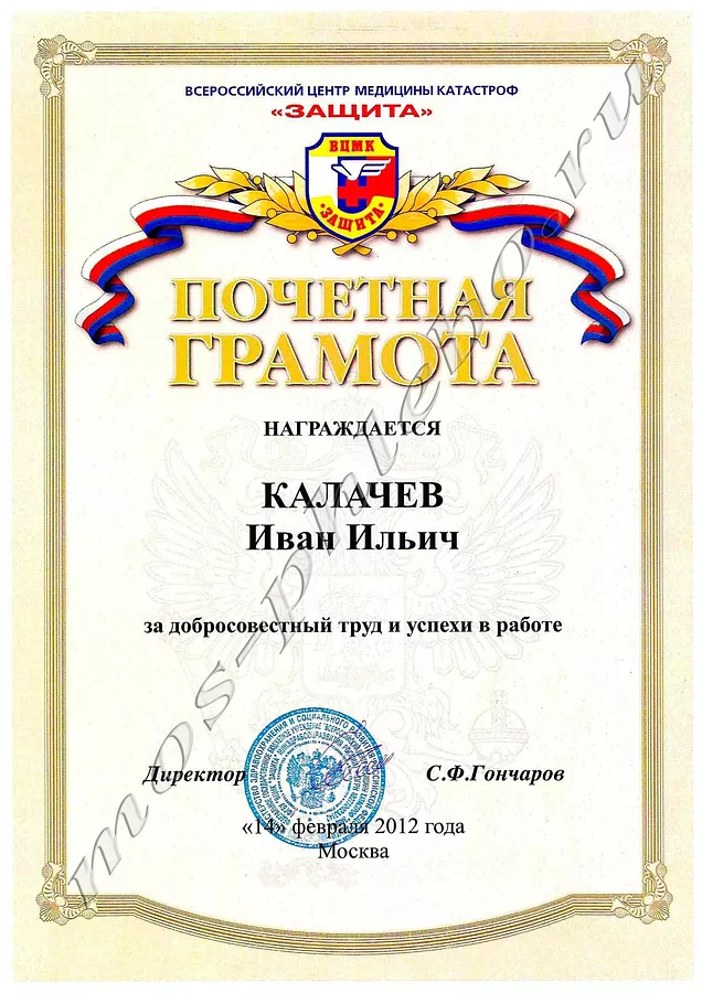 Сертификаты — документ 17