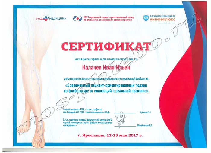 Сертификаты — документ 21