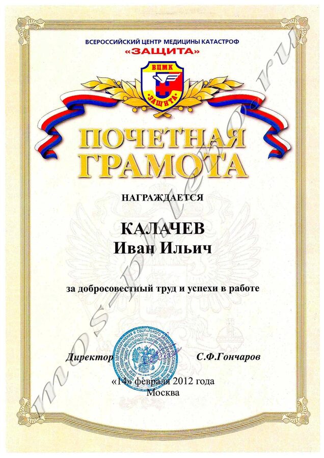 Сертификаты — документ 17
